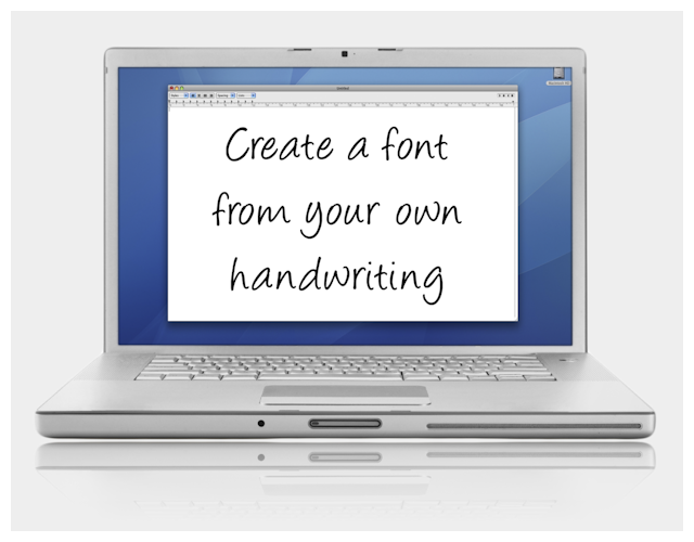 make your own handwriting font online free